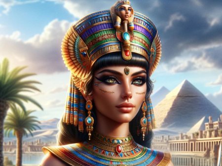 Египетская царица клеопатра