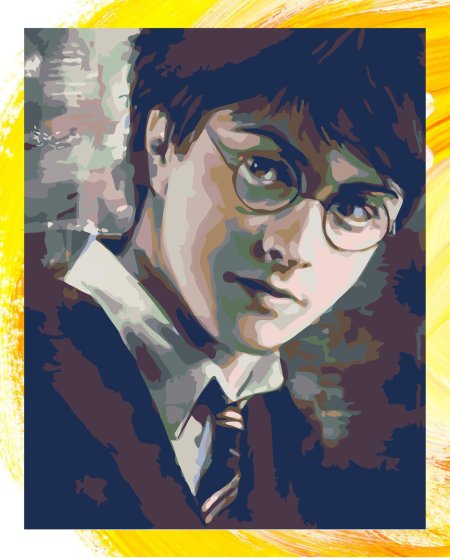 Гарри поттер картина по номерам