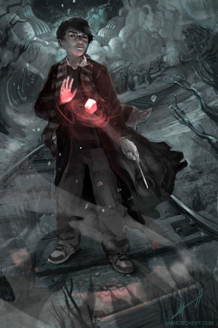 Гарри поттер арт