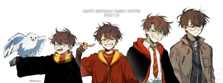 Аниме гарри поттер