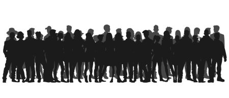 People silhouette
