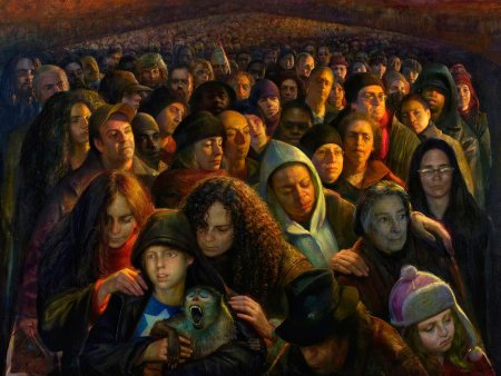 Картины с большим количеством людей