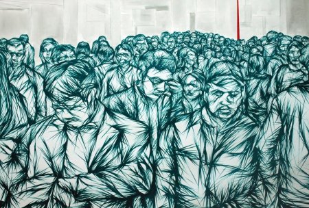 Рисунок толпы