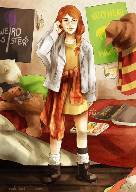 Гарри поттер джинни уизли