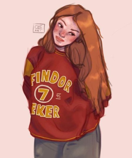 Аниме гарри поттер и джинни уизли