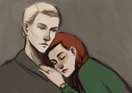 Джинни и малфой