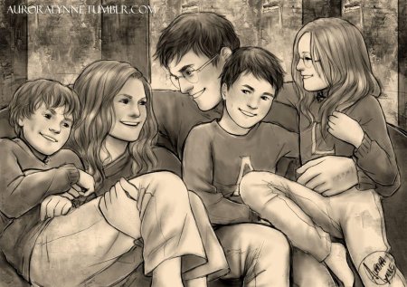 Гарри поттер гермиона и рон