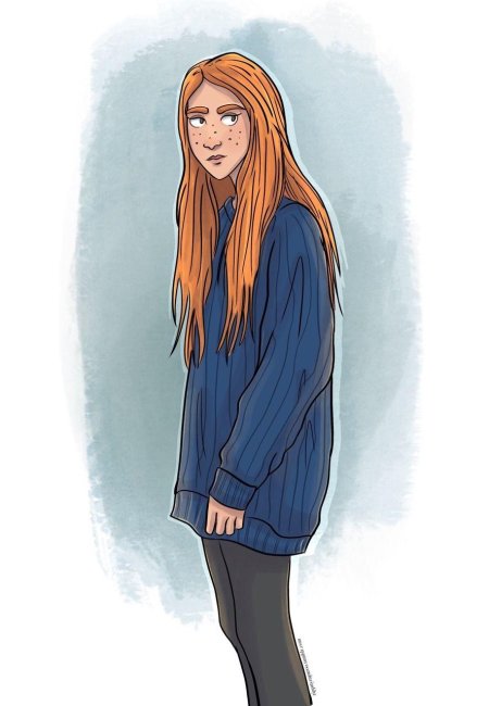 Джинни уизли арт