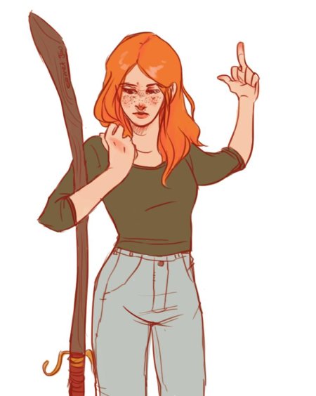 Джинни уизли арт