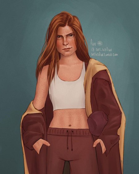 Джинни уизли арт