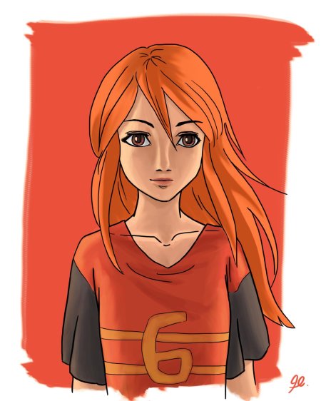 Джинни уизли арт