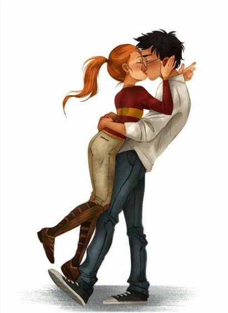 Гарри поттер и джинни уизли любовь