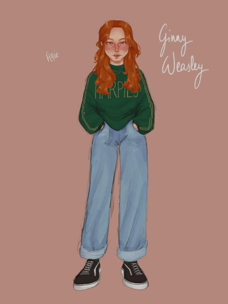 Джинни уизли гарри поттер