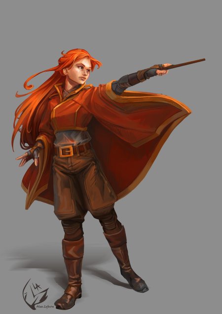 Джинни уизли арт