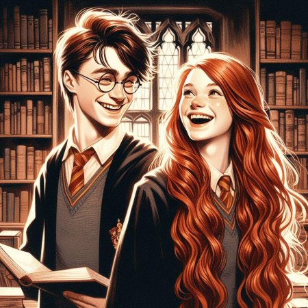 Джинни уизли и гарри поттер