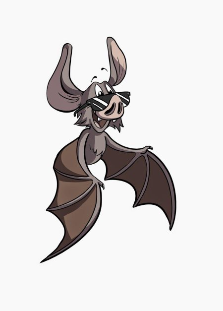 Летучие мыши мультяшные