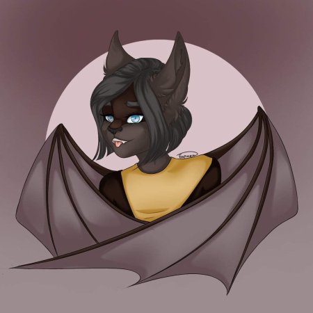 Фурри летучая мышь