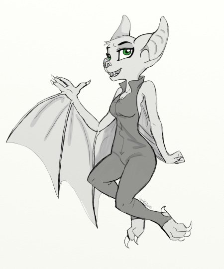 Фурри летучая мышь