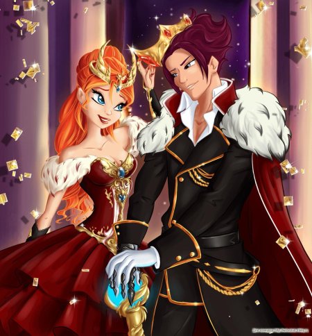 Винкс блум и ривен