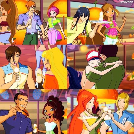 Стелла и брендон винкс