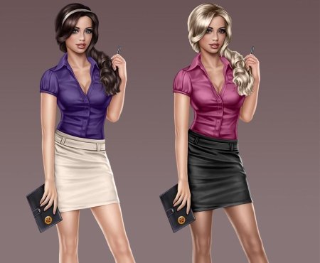 Секретарша арт