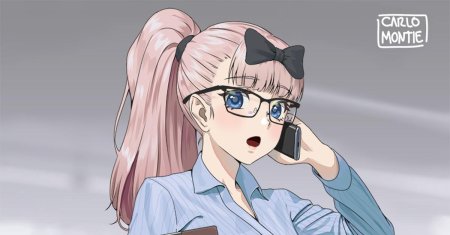 Mrs. steinburg 3d anime secretary and boss