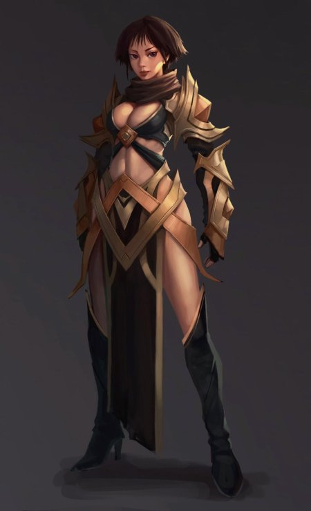 Артстейшен девушка