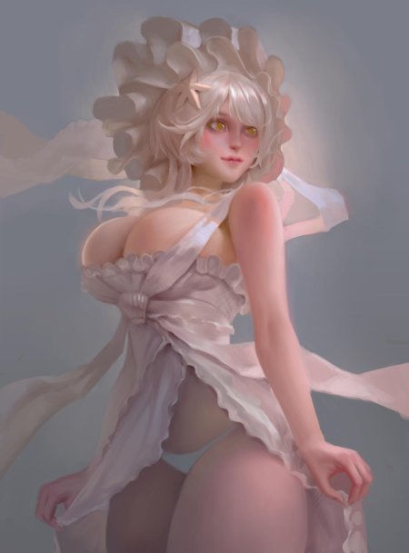 Арт барышня девушка