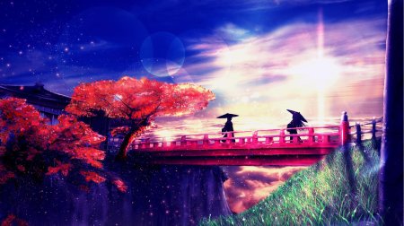 Пейзаж японский