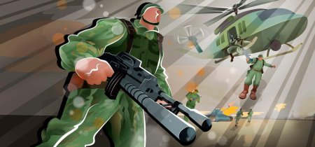 Солдат защитник