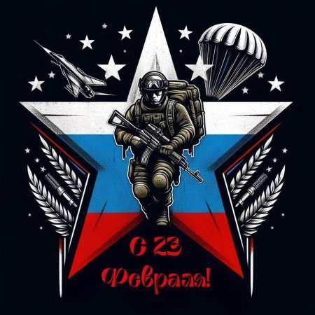 День защитника отечества 23 февраля открытка
