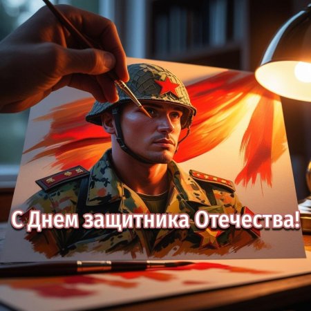 23 февраля день защитника отечества открытка