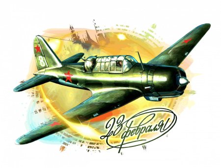 С 23 февраля самолет