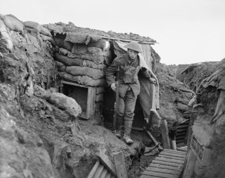 Жизнь в окопах солдаты мировой войны