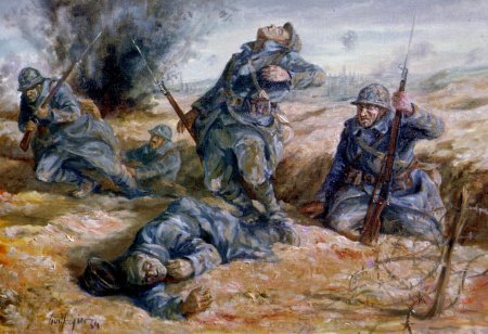 Первая мировая окопная война арт