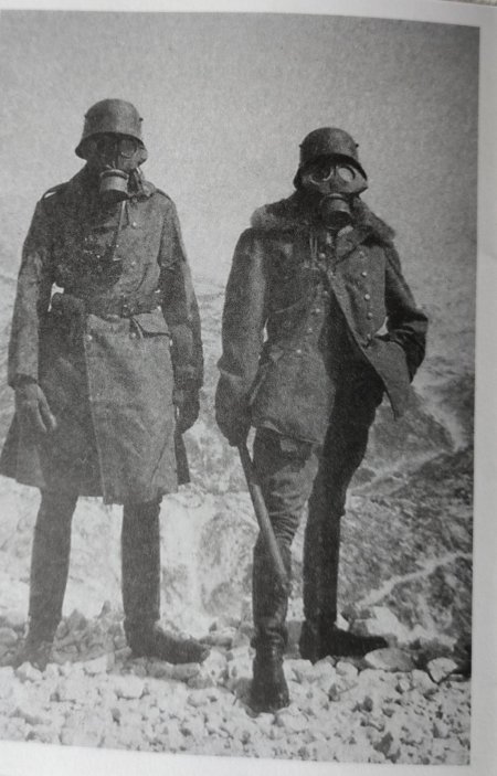 Первая мировая война немцы в противогазах