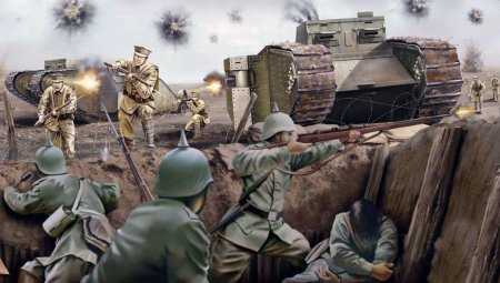 Битва при сомме танки