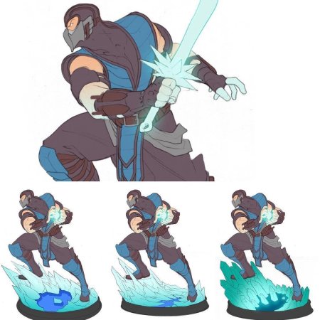 Фигурки мортал комбат саб зиро