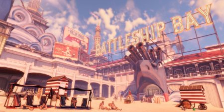 Bioshock infinite пляж