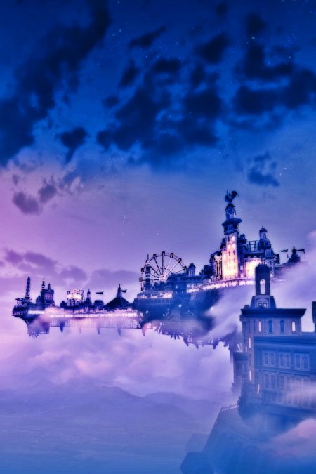 Летающий город биошок