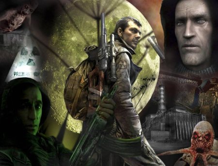 Сталкер стрелок шрам и дегтярёв арт