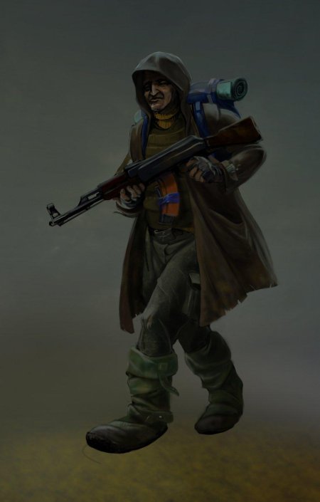 Бандит сталкер арт