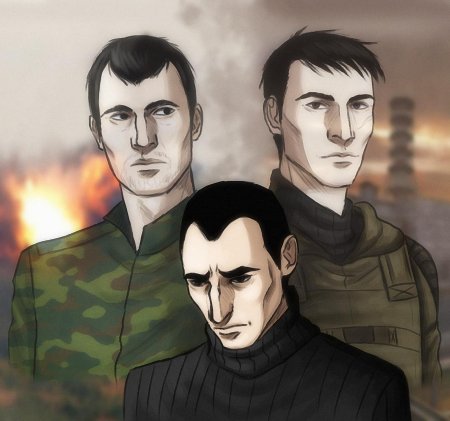 Сталкер меченый дегтярев и шрам