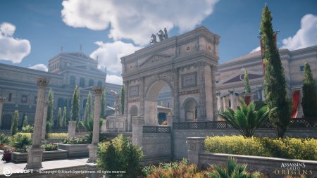 Assassin's creed origins архитектура рима