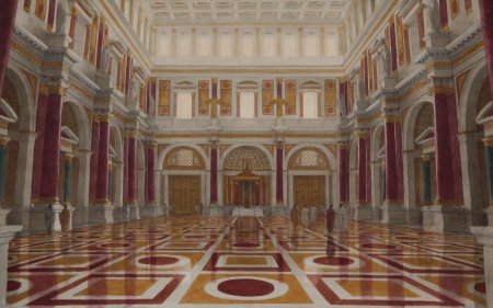 Древнеримский дворец интерьер