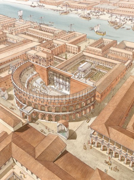 Колизей в древнем риме реконструкция