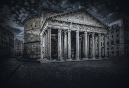 Древний рим архитектура пантеон