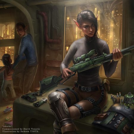 Shadowrun эльфы снайпер