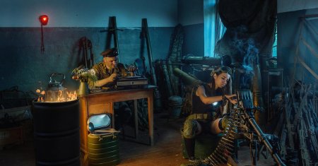 Петька и анка пулеметчица