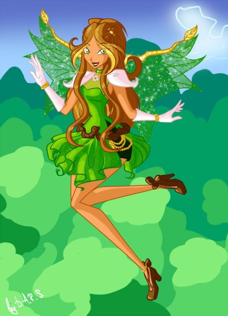 Клуб винкс герои флора